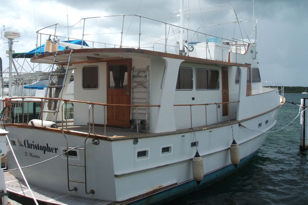 1981 Cheoy Lee 50 Europa Pilothouse 50 Boats For Sale Edwards Yacht Sales