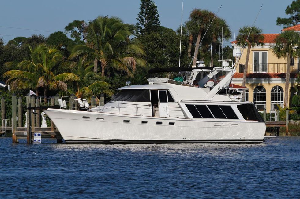 1986 Bayliner 4550 45 Boats For Sale Edwards Yacht Sales